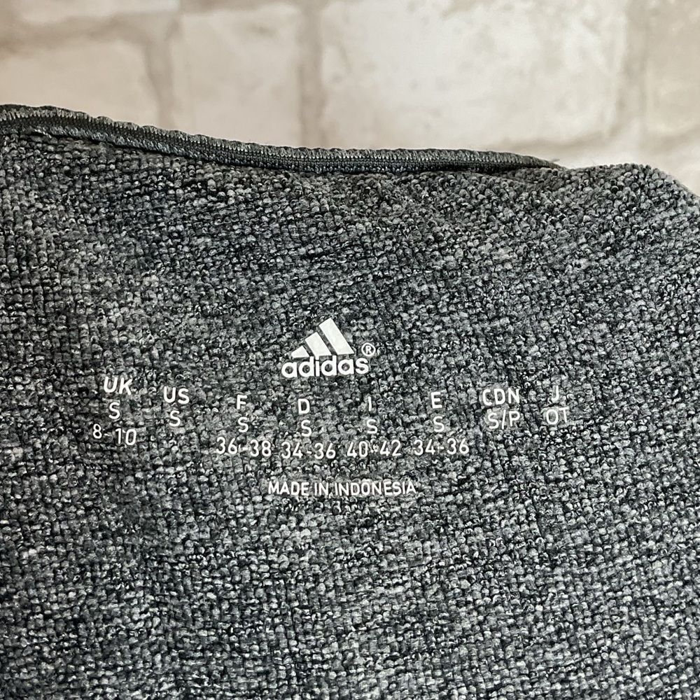 Adidas Gray Capri Jogger Pants Size S - Picture 10 of 11